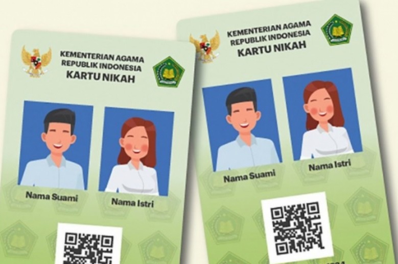 ILUSTRASI Cara Cetak Kartu Nikah Digital secara Online di HP Mudah dan Gratis/ Dok. Kemenag RI