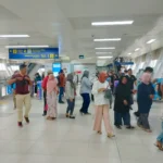 LRT Harjamukti Resmi Beroperasi, Stasiun Diserbu Penumpang!