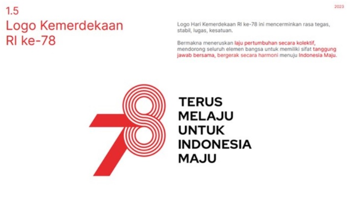 Logo HUT RI Ke 78, Berikut Link Download Resmi/ Tangkap Layar Laman Setneg.go.id