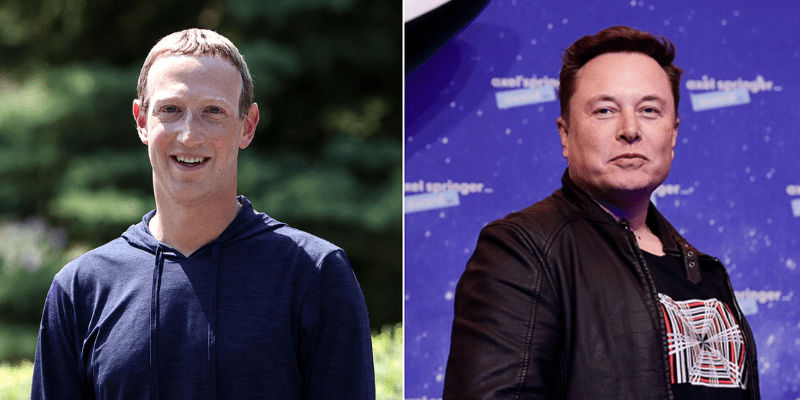 pertarungan Elon Musk mark Zuckerberg