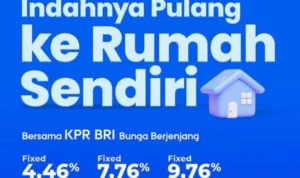PT Bank Rakyat Indonesia (Persero) Tbk memiliki fasilitas Kredit Pemilikan Rumah KPR BRI dengan syarat dan suku bunga yang menarik.