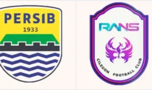 Cara Beli Tiket Persib vs Rans Nusantara FC/ Kolase Logo Persib dan Rans Nusantara FC