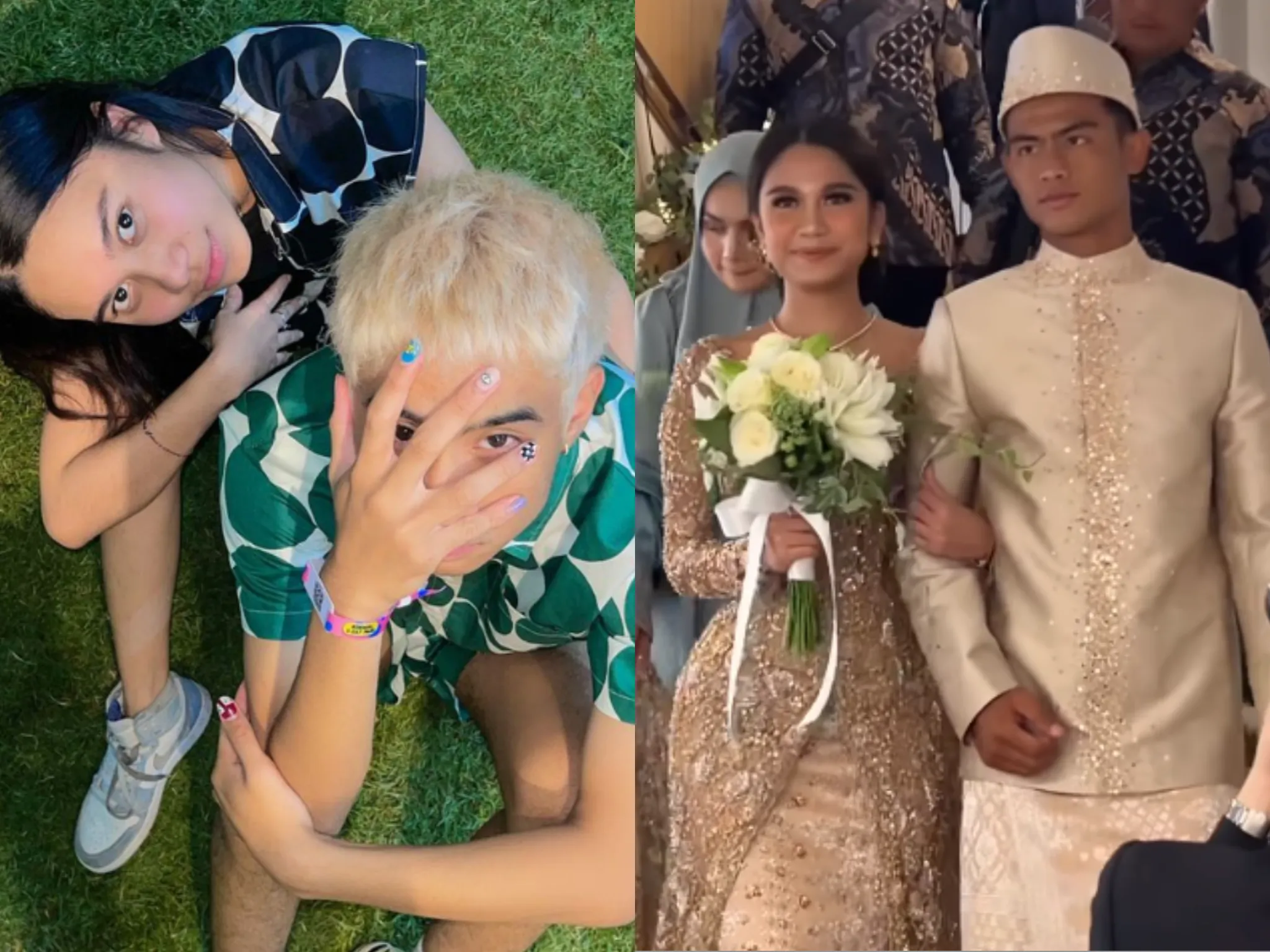 Pernikahan Pratama Arhan dan Azizah Salsha, Devano Beri Pesan Lucu/ Kolase Instagram @iamdevano dan @andre_rosiade