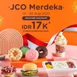 ILUSTRASI Promo JCO Merdeka 2023/ Instagram @jcoindonesia