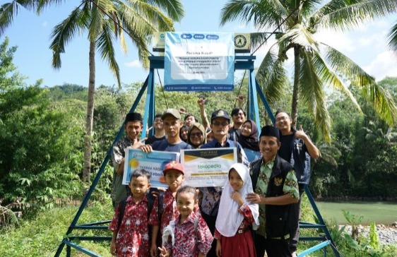 Peresmian Renovasi Jembatan Leuwinanggung oleh Sajiwa Foundation
