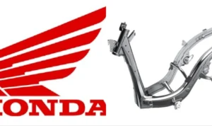 Layanan Pengaduan Rangka eSAF Honda/ Kolase Logo Honda dan Rangka eSAF (Dok. Ist dan Honda Global)