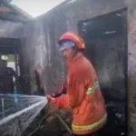 Rumah 2 Lantai di Pulo Geulis Bogor Hangus Terbakar Akibat Korsleting Listrik 