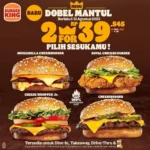 Promo Burger King Berikan Keuntungan Dobel Mantul di Bulan Ini!