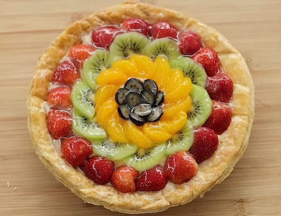 Segar dan Creamy! Resep Puff Pasrty Fruit Pie Kesukaan Anak