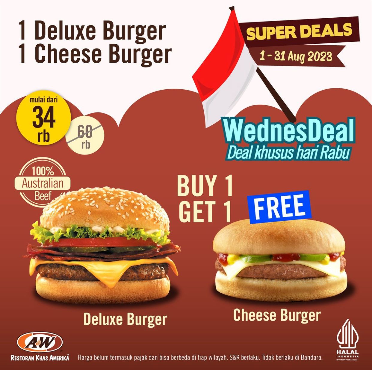 Promo A&W, Khusus di Hari Rabu, Cek Sekarang Juga!