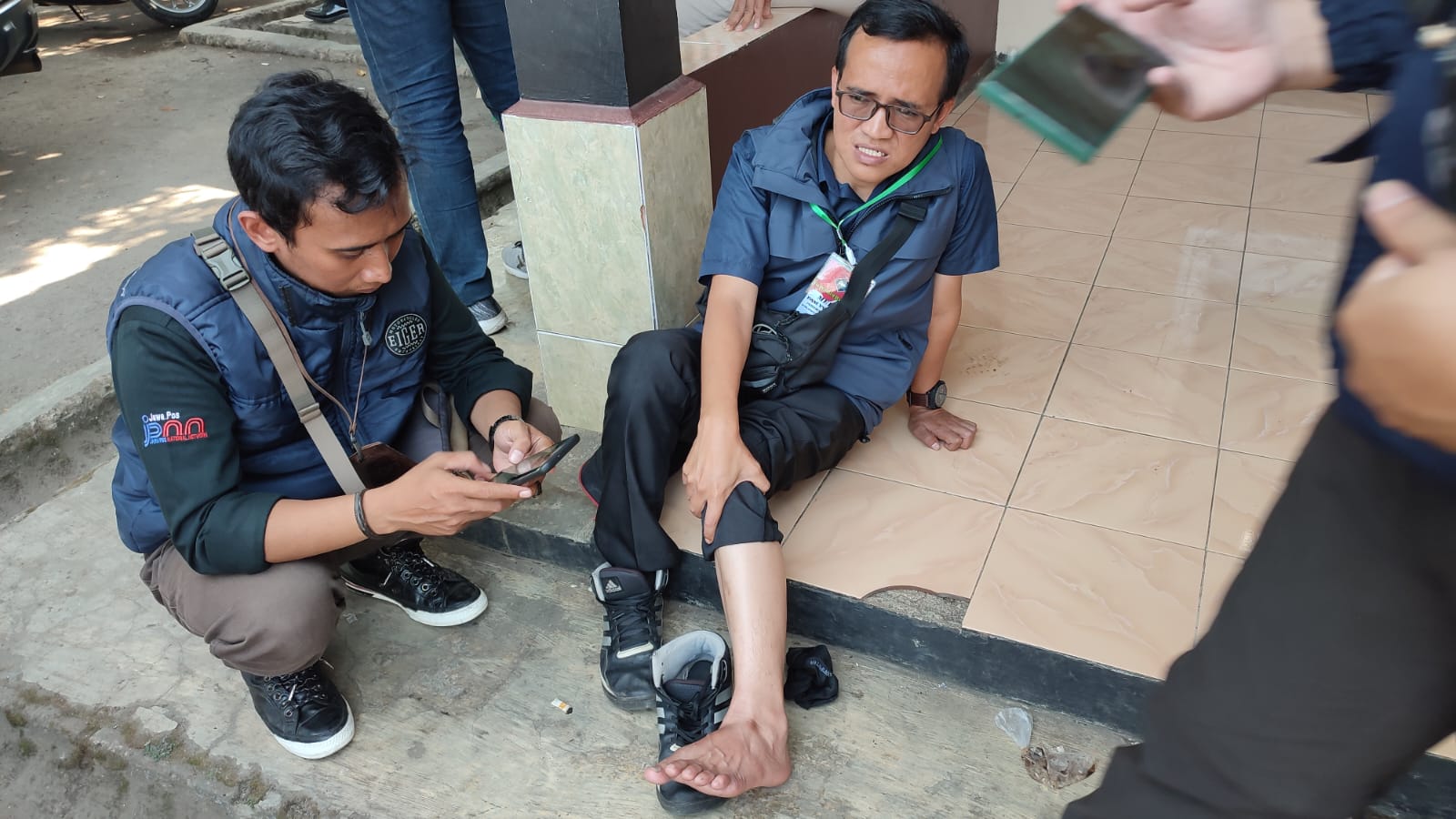 Liput Kunjungan Jokowi ke Sukabumi, Seorang Jurnalis Diduga Mengalami Insiden Kekerasan oleh Pengamanan Tamu VVIP