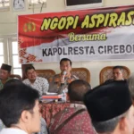 Ngopi Aspirasi yang dilakukan oleh Polresta Cirebon