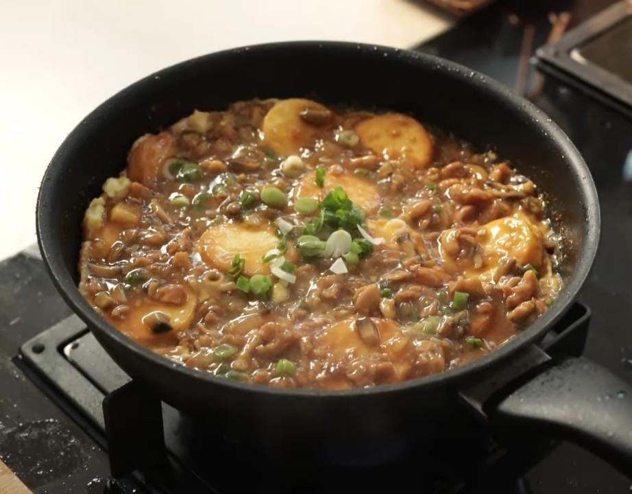 Resep Tahu Hot Plate Ayam Jamur! Ala Resto Versi Praktis