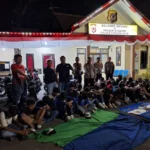 Pelaku tawuran konten di Kota Cirebon diamankan oleh Polsek Kosambi, Sabtu (12/8) malam.