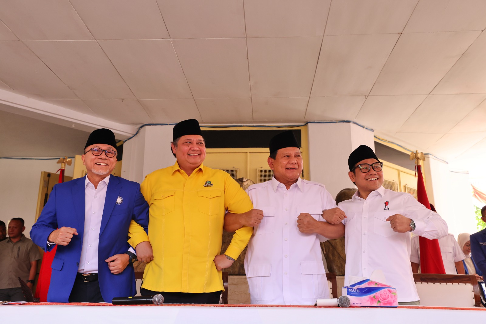 Deklarasi Dukungan Golkar dan PAN, Prabowo: Tegaskan Hal Ini Tidak Ada Campur Tangan Jokowi