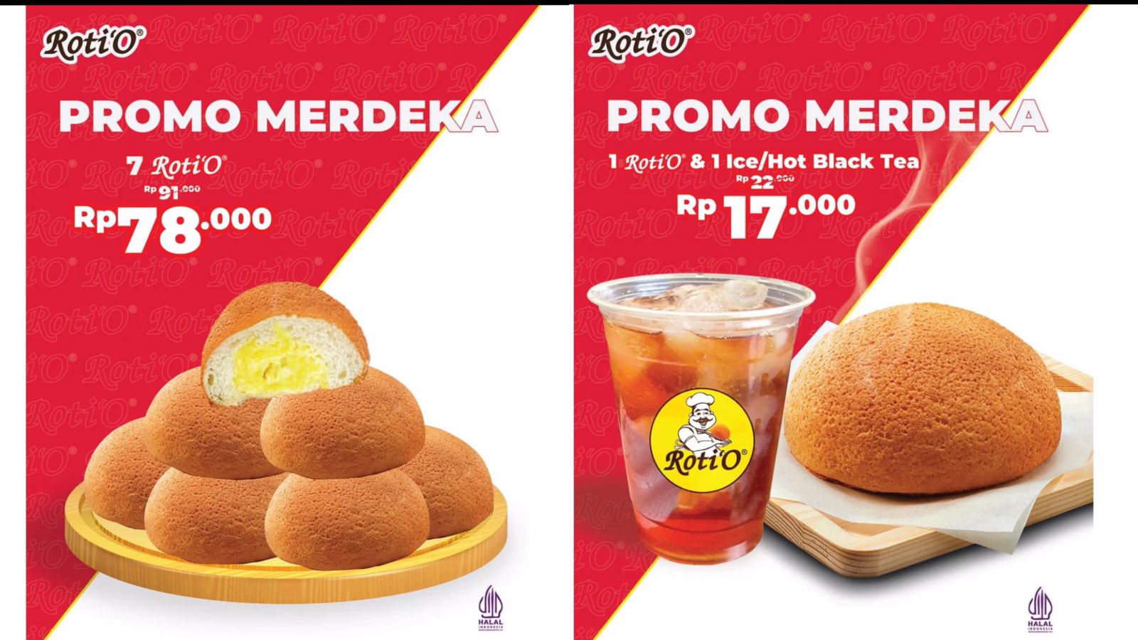 Promo Roti O, Klaim Keuntungannya Dalam Promo Merdeka!