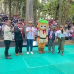 Gubernur Jawa Barat, Ridwan Kamil saat membuka West Java Forest Festival 2023, di Taman Hutan Raya Ir. H Juanda, Kecamatan Cimenyan, Kabupaten Bandung.