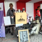 Kopi Pajabat Kreasi Pemuda Ciamis, Hadirkan Kafe Keliling di Atas Motor Lawas