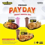 Promo Waroeng Steak & Shake Pay Day Hemat Hingga 30%!