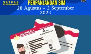 Jadwal SIM Keliling Kota Bandung Hari Ini (28 Agustus – 3 September 2023)