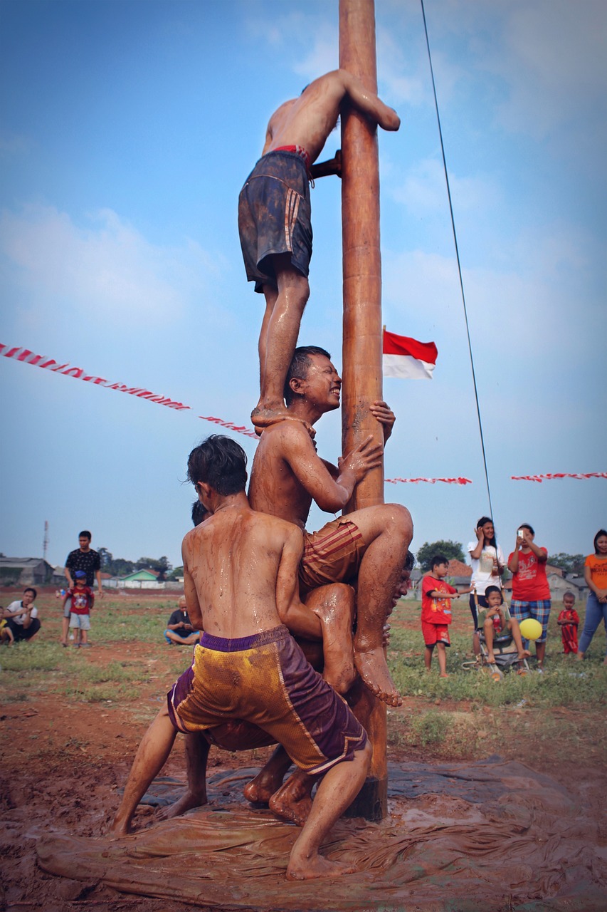 Sering dijadikan perlombaan 17 Agustus, Panjat pinang ternyata warisan Belanda / Foto Pixabay