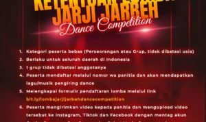 Dalam rangka menyambut HUT RI ke-78, Sobat Muda Onsu menggelar Jarji Jarbeh Dance Competition Tingkat Nasional.