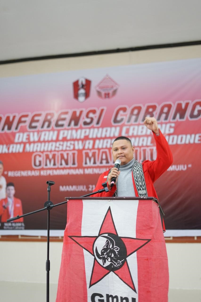 Ketua Umum DPP GMNI Arjuna Putra Aldino menyoroti bonus demografi Indonesia perlu dipimpin oleh Presiden dengan usia produktif.