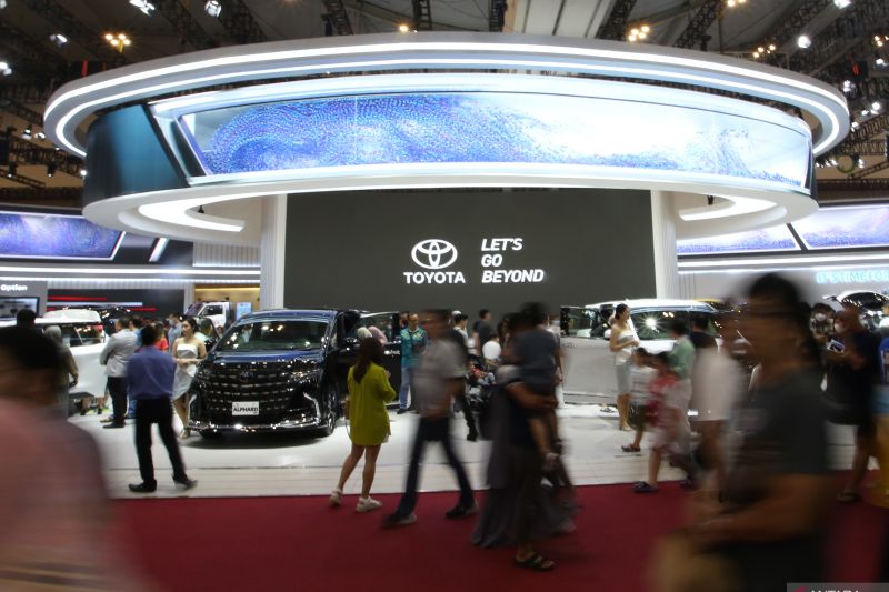 Toyota Booked 5,796 SPKs at GIIAS 2023, Led by Avanza and Veloz