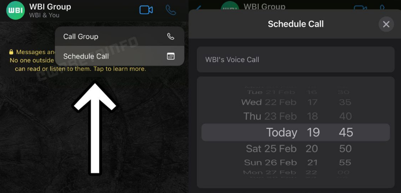 Fitur WhatsApp Terbaru! Panggilan Grup Bisa Terjadwal Sampai Tahun Depan