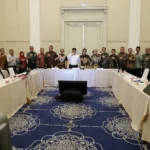 Pemerintah Kabupaten (Pemkab) Bandung saat membahas RDTR di Kementerian ATR/BPN (22/8).