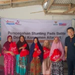 Mizan Amanah Gelar Santunan dan Pencegahan Stunting bersama Mahasiswa UI di Sukabumi