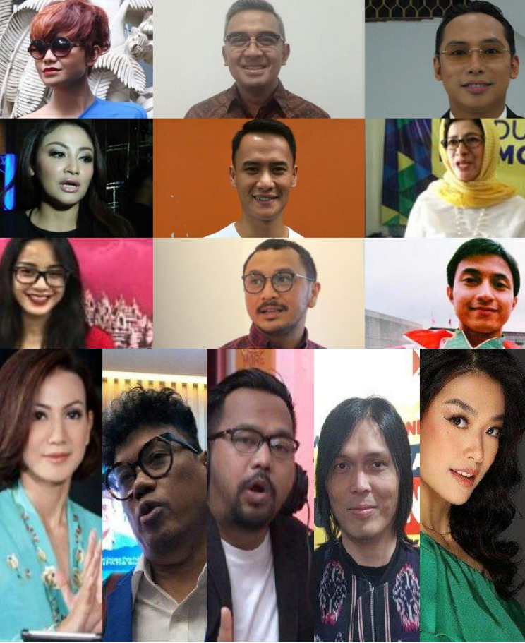 Daftar Deretan Nama Artis Terkenal Siap Caleg DPR Dapil Jabar