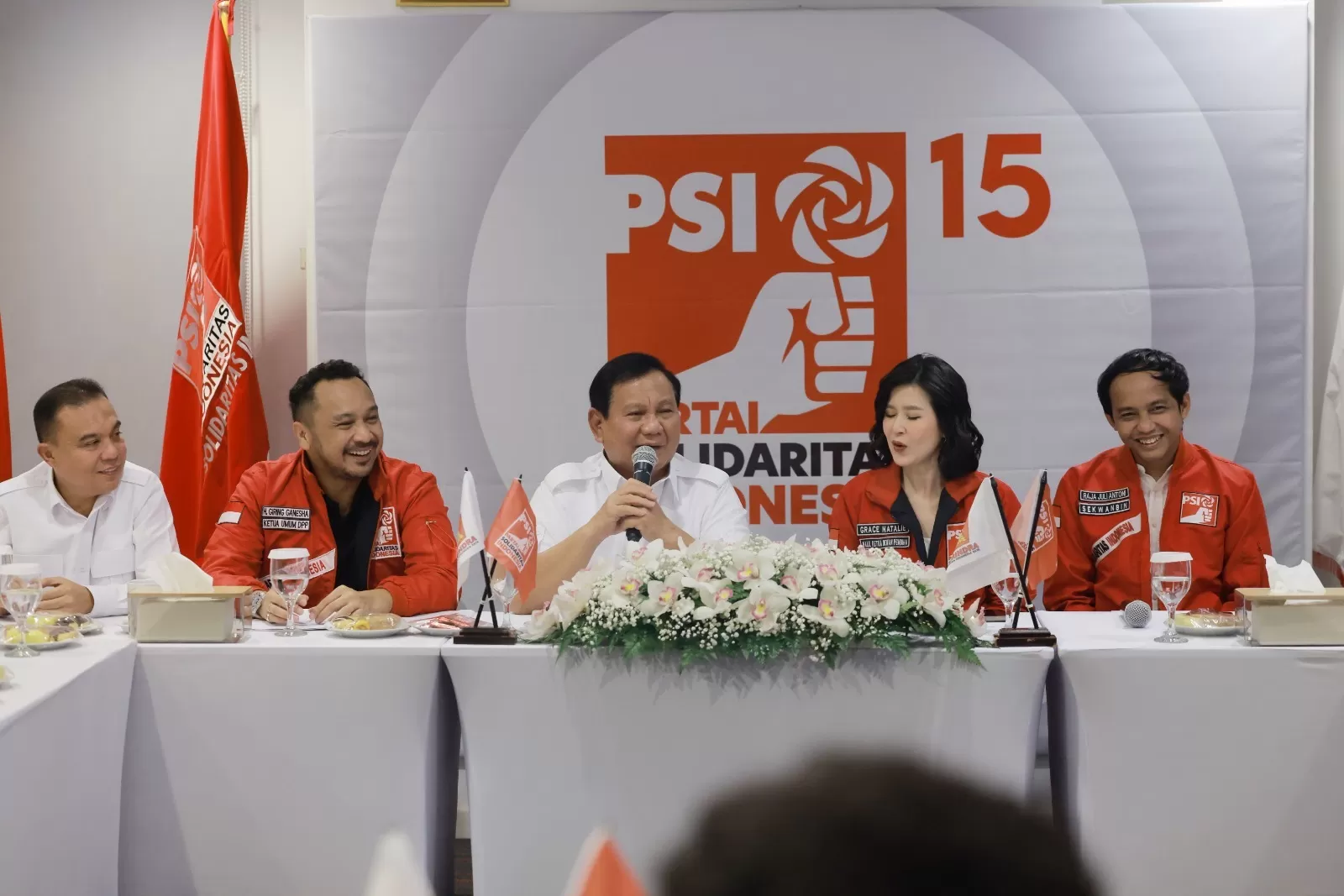 Prabowo Subianto Ungkapkan Pengalaman Emosionalnya dengan PSI, Ada Kesamaan Antara Gerindra dan PSI