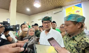 Digadang-gadang Jadi Cawapres dengan Ganjar, Sandiaga Uno: Belum Ada Perkembangan