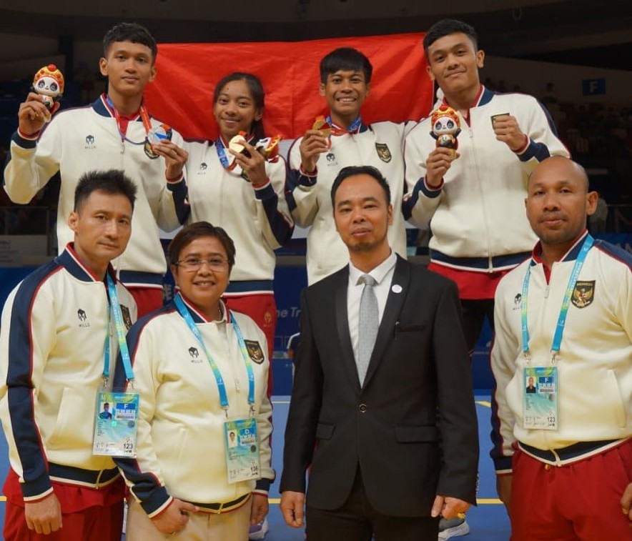 Atlet Wushu Indonesia Berjaya di The FISU World University Games 2021 Chengdu
