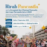 Jangan ketinggalan, besok akan dilaksanakan pesta rakyat berupa Kirab Pancasila di Jalan Asia Afrika, Kota Bandung, Sabtu 9 September 2023.