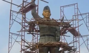 Viral Patung Soekarno di Banyuasin Tak Mirip, Habiskan Dana Setengah Miliar!