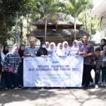 Kampanyekan Go Green, BPJAMSOSTEK Bandung Suci Perbaiki Taman di SMKN 1 Bandung