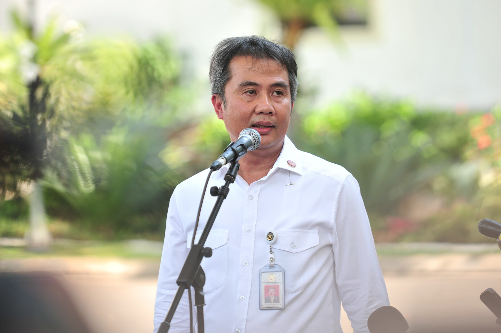 Bey Machmudin siap bertugas menjadi Pj Gubernur Jawa Barat menggantikan Ridwan Kamil usai dilantik pada Selasa, 5 September 2023. Dok. Setkab.go.id