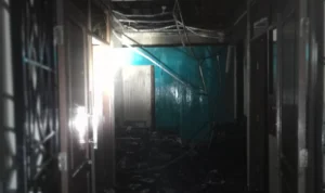 Diduga Ulah ODGJ, Rumah Singgah Dinsos Kota Sukabumi Hangus Terbakar
