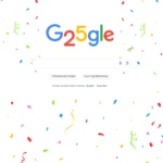 Ulang Tahun ke-25, Google Doodle Tampil Menarik!