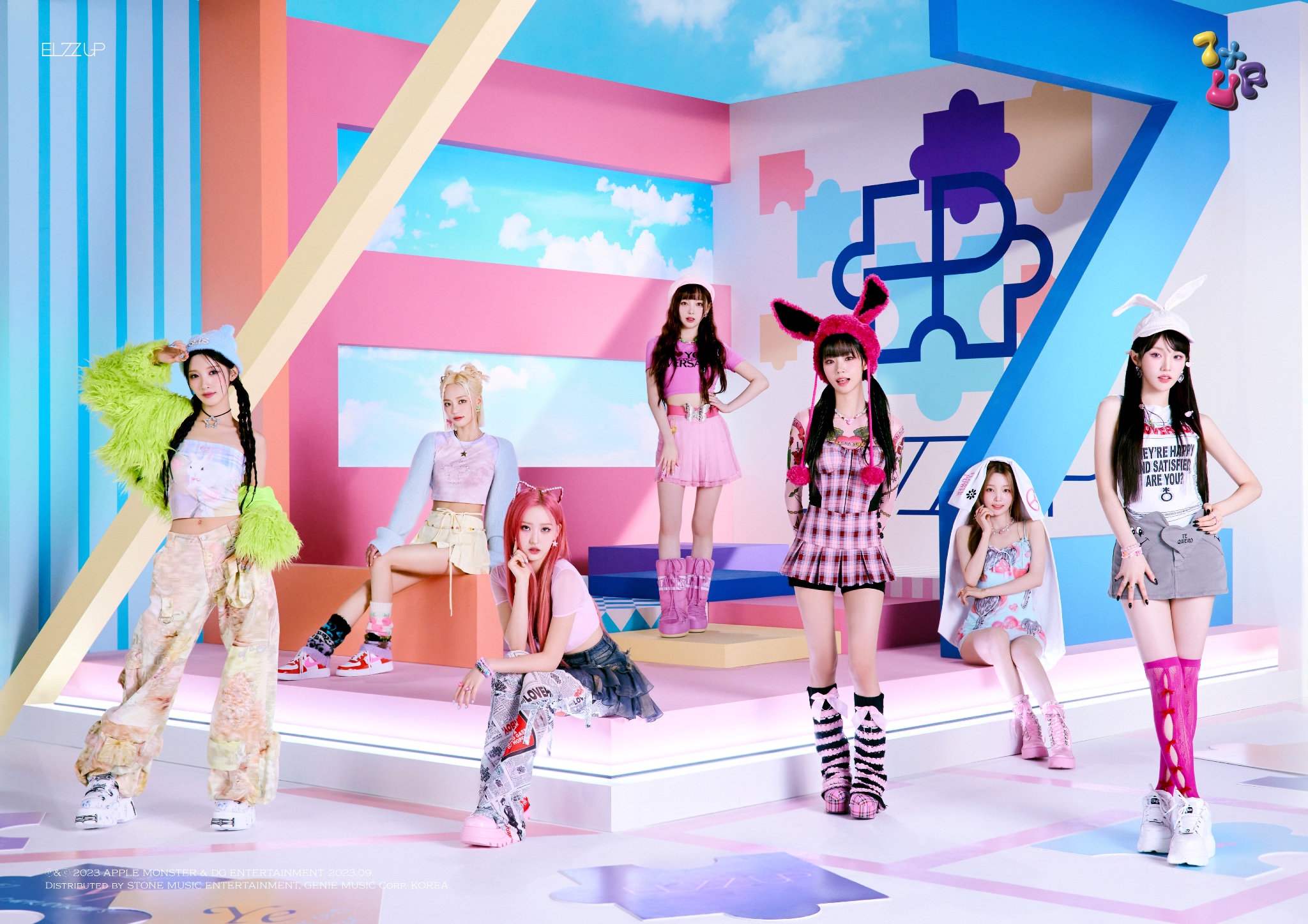 EL7Z UP, Girl Group Jebolan 'Queendom Puzzle', Akhirnya Debut dengan Lagu 'CHEEKY'