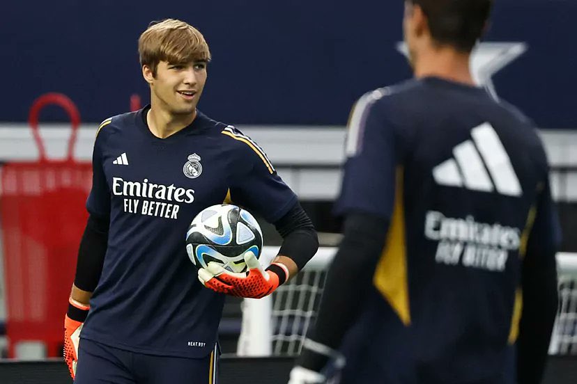 Kiper U-19 Real Madrid, Fran Gonzalez