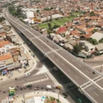 Penampakan udara Fly Over Kopo, Kota Bandung.