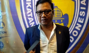 Ketua Harian Partai Golkar Jawa Barat, Daniel Mutaqien Syafiuddin. Rubiakto/Jabar Ekspres