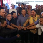 Juru Bicara Partai Gerindra, Budi Dijawandono menilai pihaknya menangkap semangat SBY dan AHY pada pertemuan dengan Prabowo Subianto. ANTARA/HO-Dokumentasi Partai Gerindra.