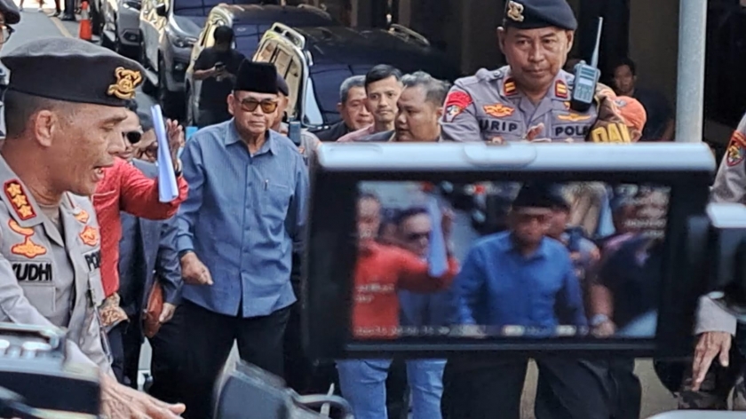 Karo Penmas Divisi Humas Polri Brigjen Pol Ahmad Ramadhan pastikan pihaknya akan tetap proses kasus dugaan penistaan agama Panji Gumilang. PMJ News/Fajar.