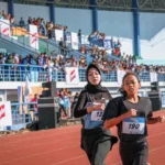 Wakil SMPN 1 Cirebon Memimpin Penyisihan 800 Meter Putri