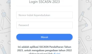 Pembuatan Akun SSCASN 2023 dan Pendaftaran Seleksi Akan Dibuka Malam Ini, Catat Jamnya/ Tangkap Layar Laman daftar-sscasn.bkn.go.id/login