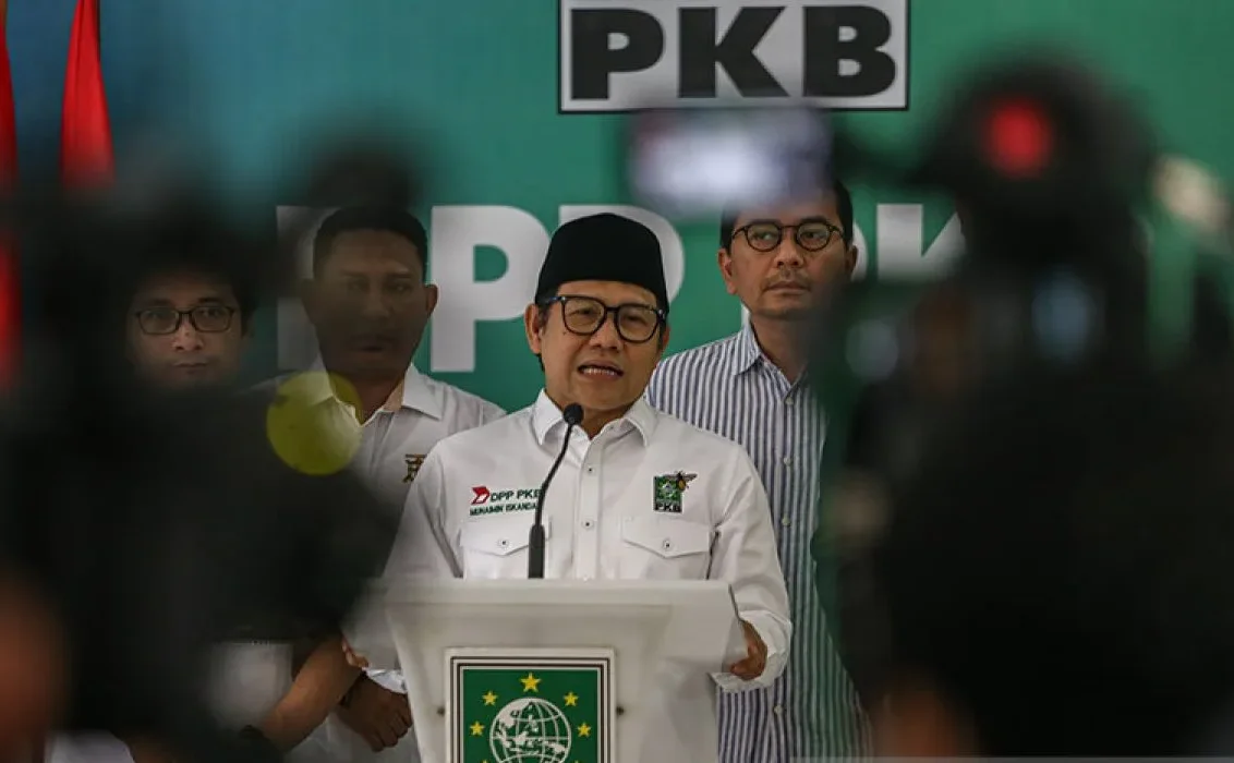 PAN menyinggung soal Cawapres Prabowo di Pemilu 2024 mendatang seiring menanggapi kabar PKB pindah Koalisi. ANTARA/Fauzan.
